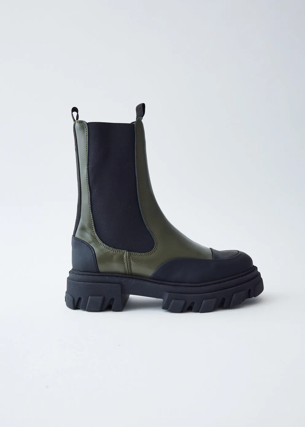 Ganni Mid-Calf Chelsea Boots