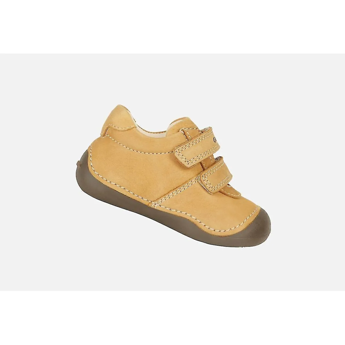 Geox Kids Tutim Crawl Leather Sneakers