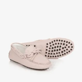 Kids Pink Loafer Shoes