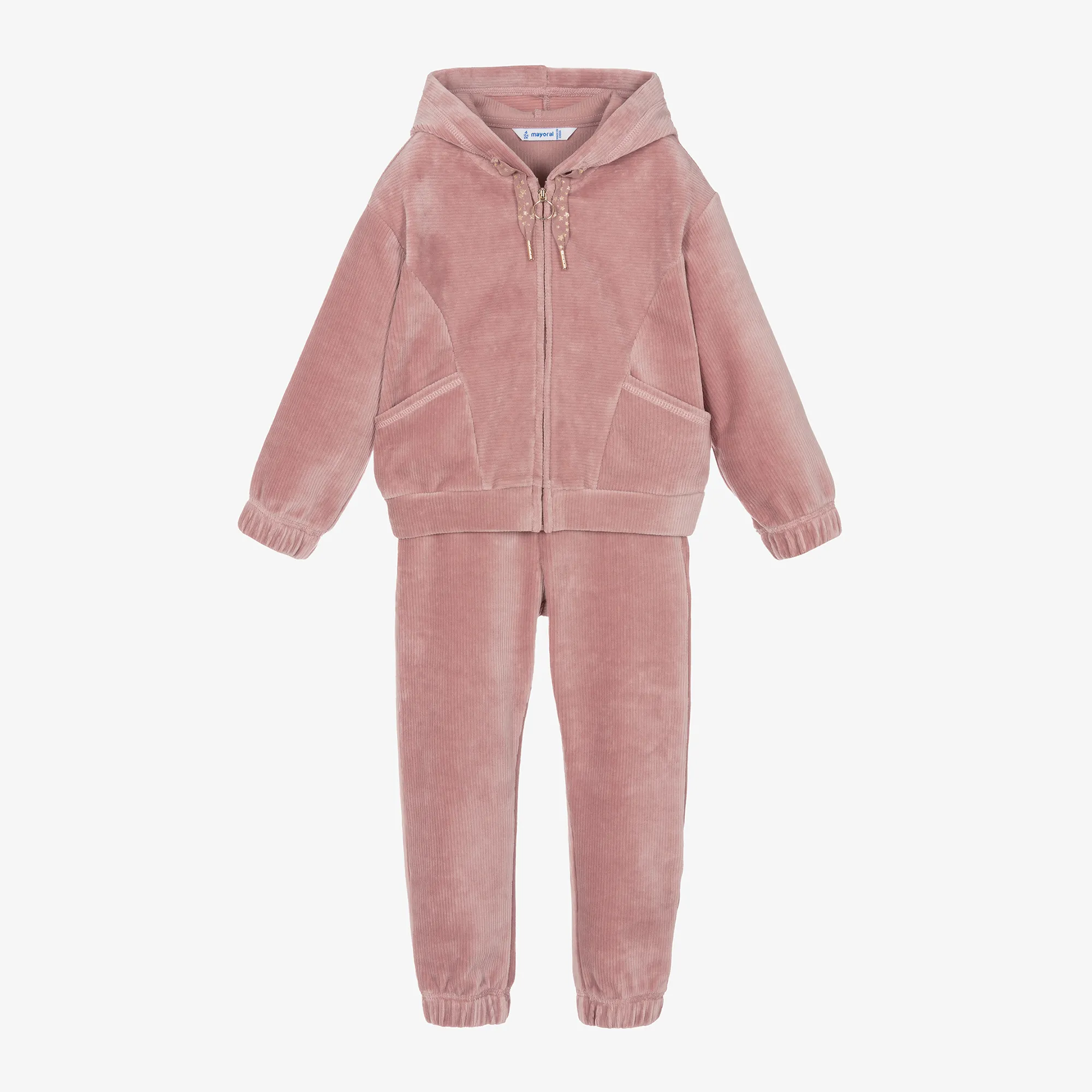 Pink Velour Tracksuit