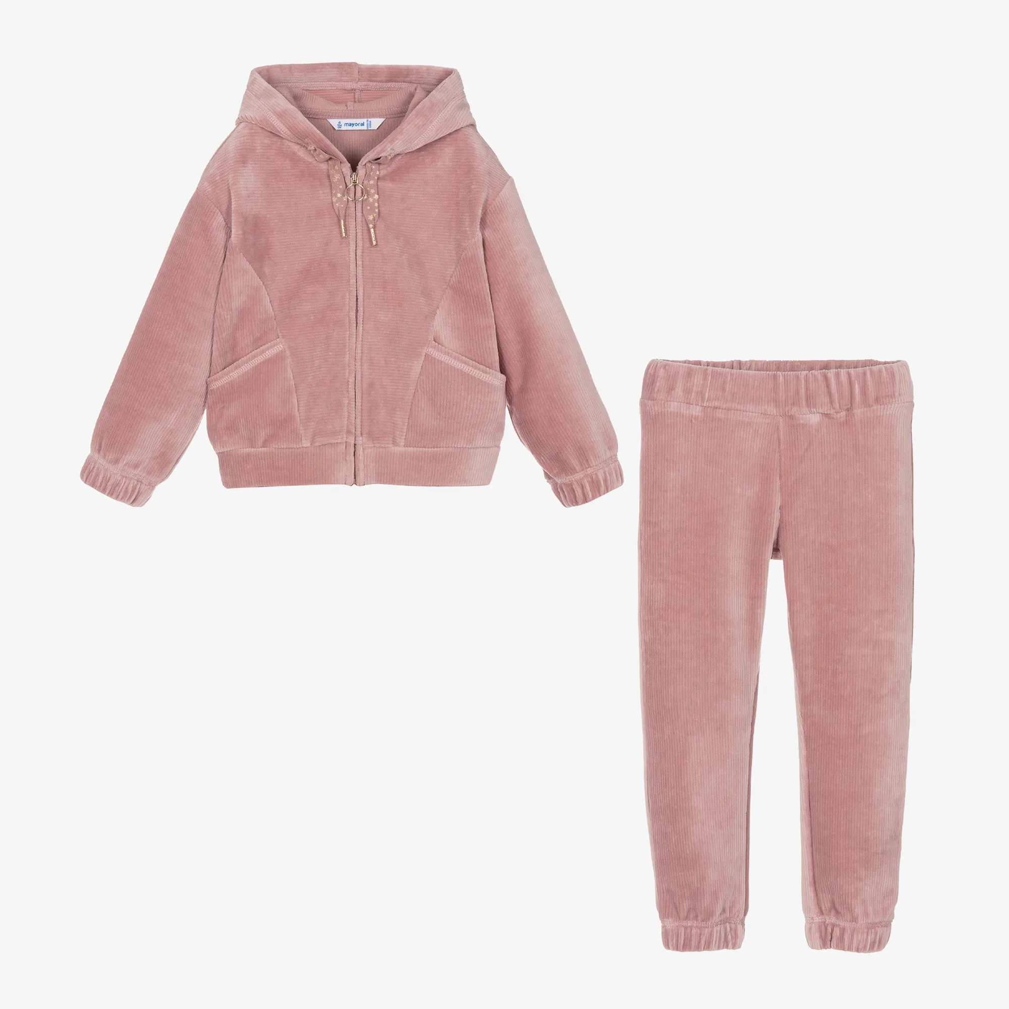 Pink Velour Tracksuit