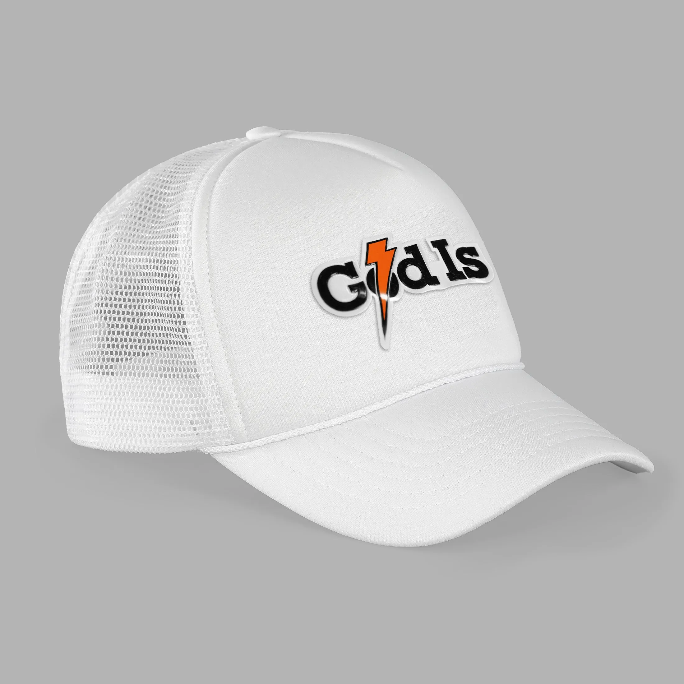 God Is Patch Trucker Hat