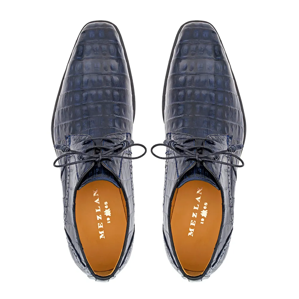 Golfo Plain Toe Crocodile Derby