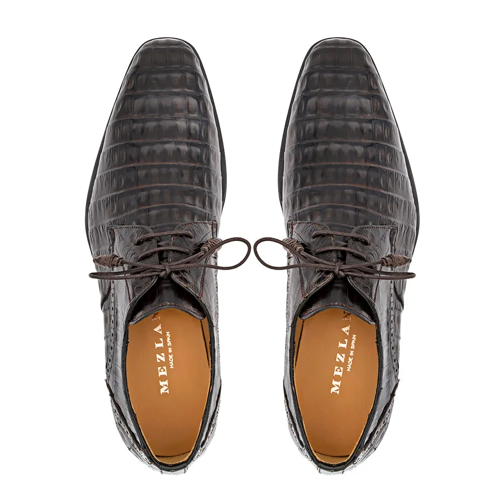 Golfo Plain Toe Crocodile Derby