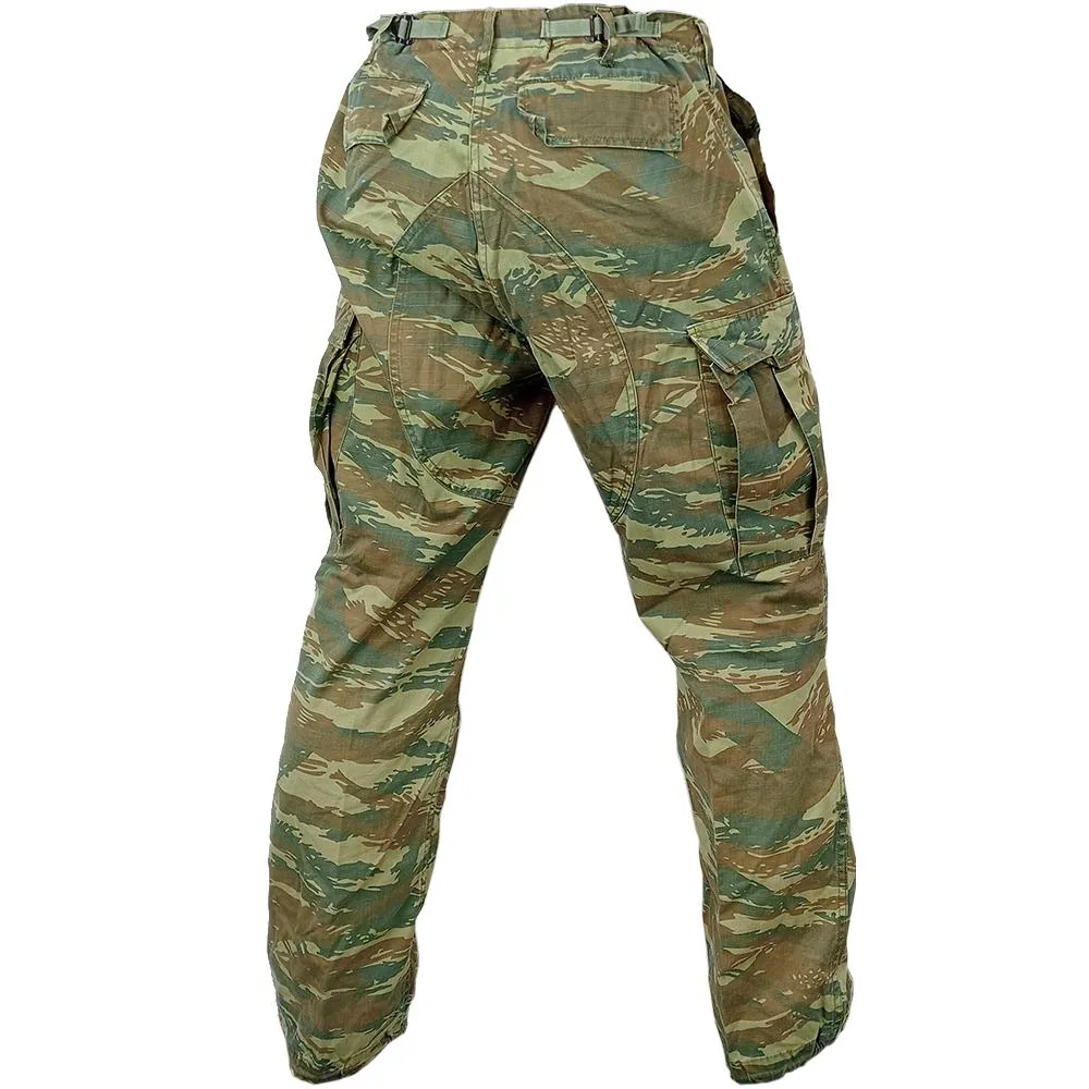 Greek Army Ripstop Lizard Camo Trousers