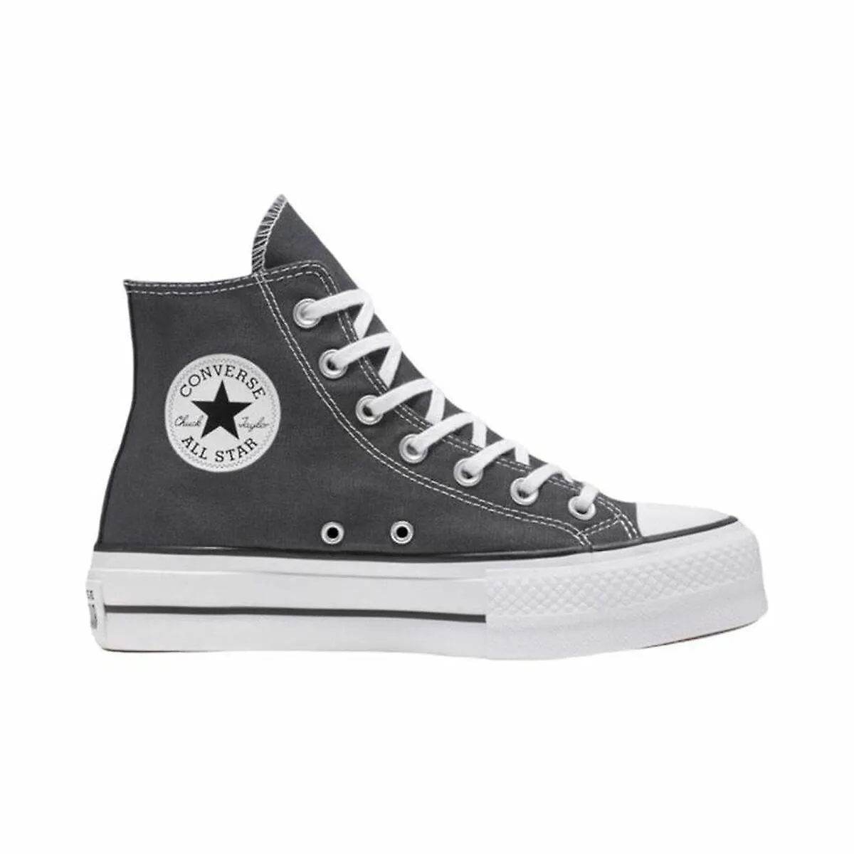 Grey Converse Chuck Taylor All Star Lift Hi Women's Trainers