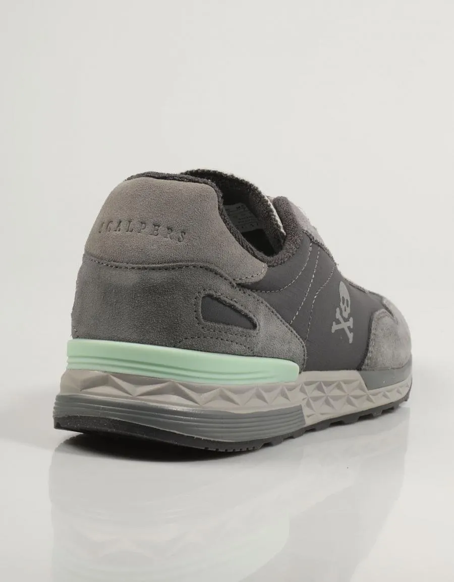 Grey Harry Sneakers 83801: Scalpers Baskets