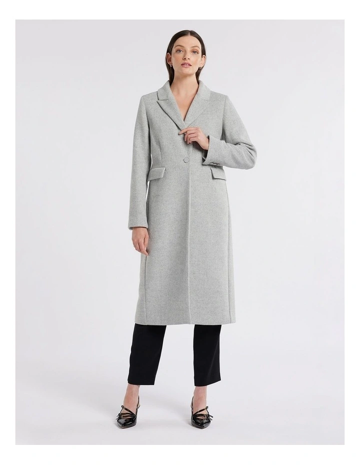 Grey Oracle Longline Coat