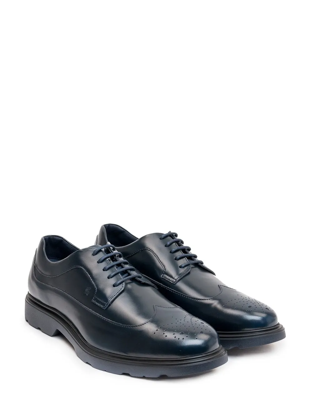 High-End Lace-Up Men's Footwear