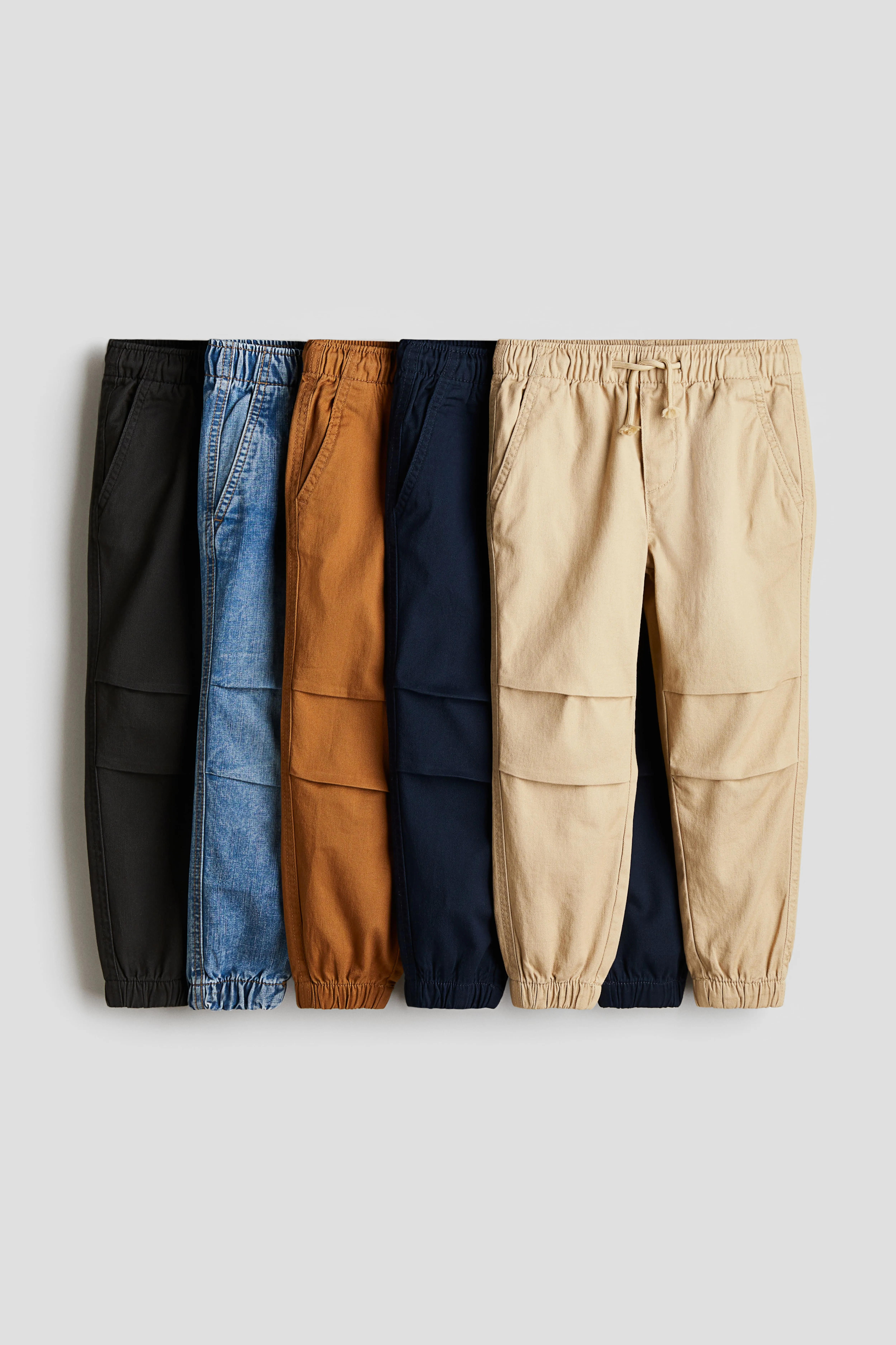 H&M 5-pack Twill Joggers