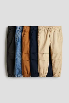 H&M 5-pack Twill Joggers