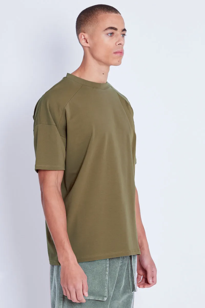 HAMPSON KHAKI T-SHIRT