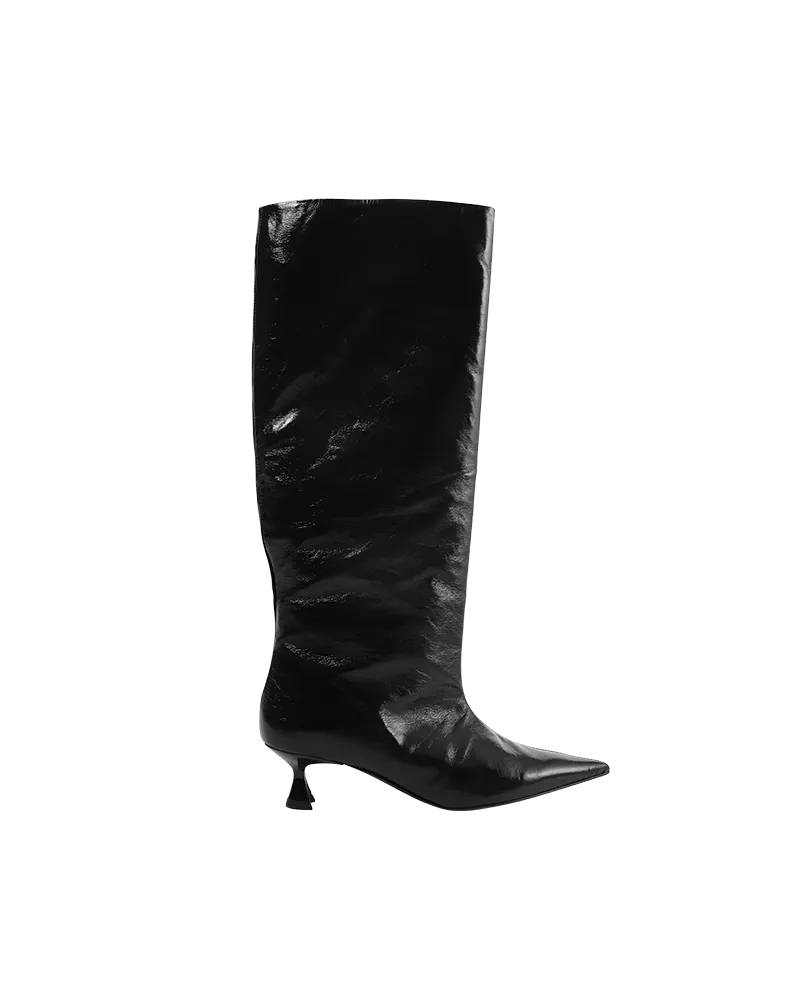 High Shaft Slouchy Boots