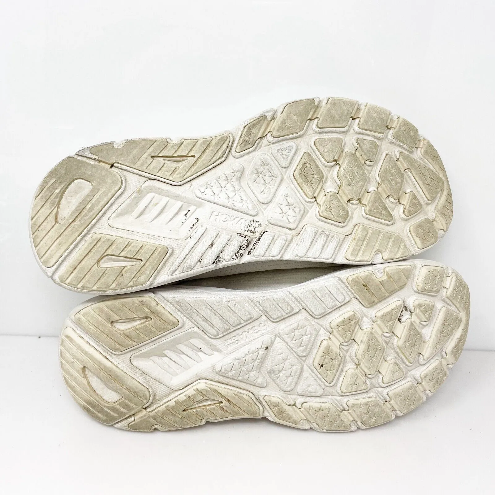 Hoka One One Womens Arahi 7 1147851 BSG White Running Shoes Sneakers Size 10 B