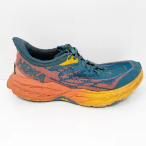 Hoka One One Womens Speedgoat 5 1123160 BCCML Blue Running Shoes Sneakers 7.5 D