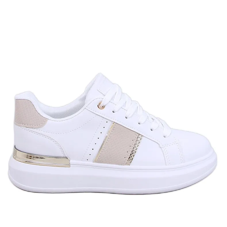 Holmes platform sneakers white