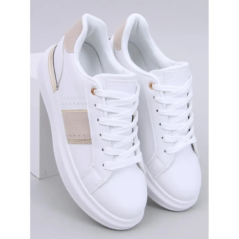 Holmes platform sneakers white