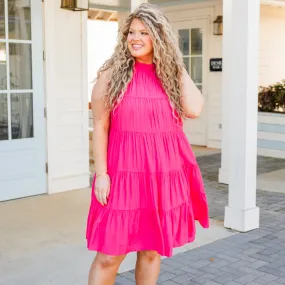 Hot Pink Beautiful Day Dress