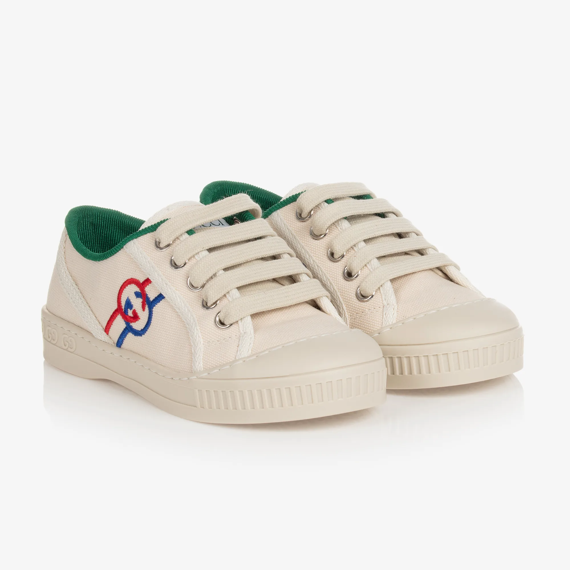 Ivory Canvas Tennis 1977 Trainers