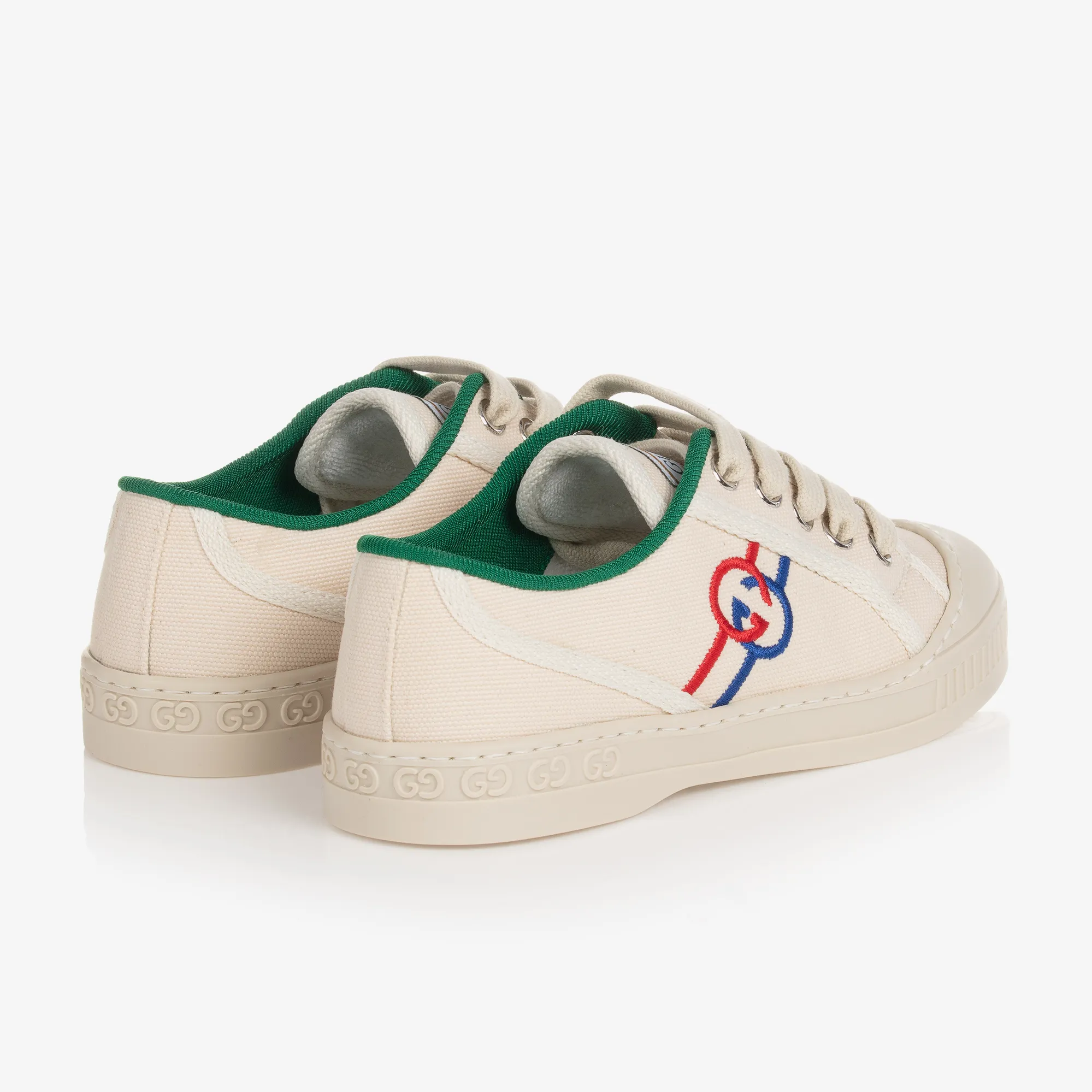 Ivory Canvas Tennis 1977 Trainers