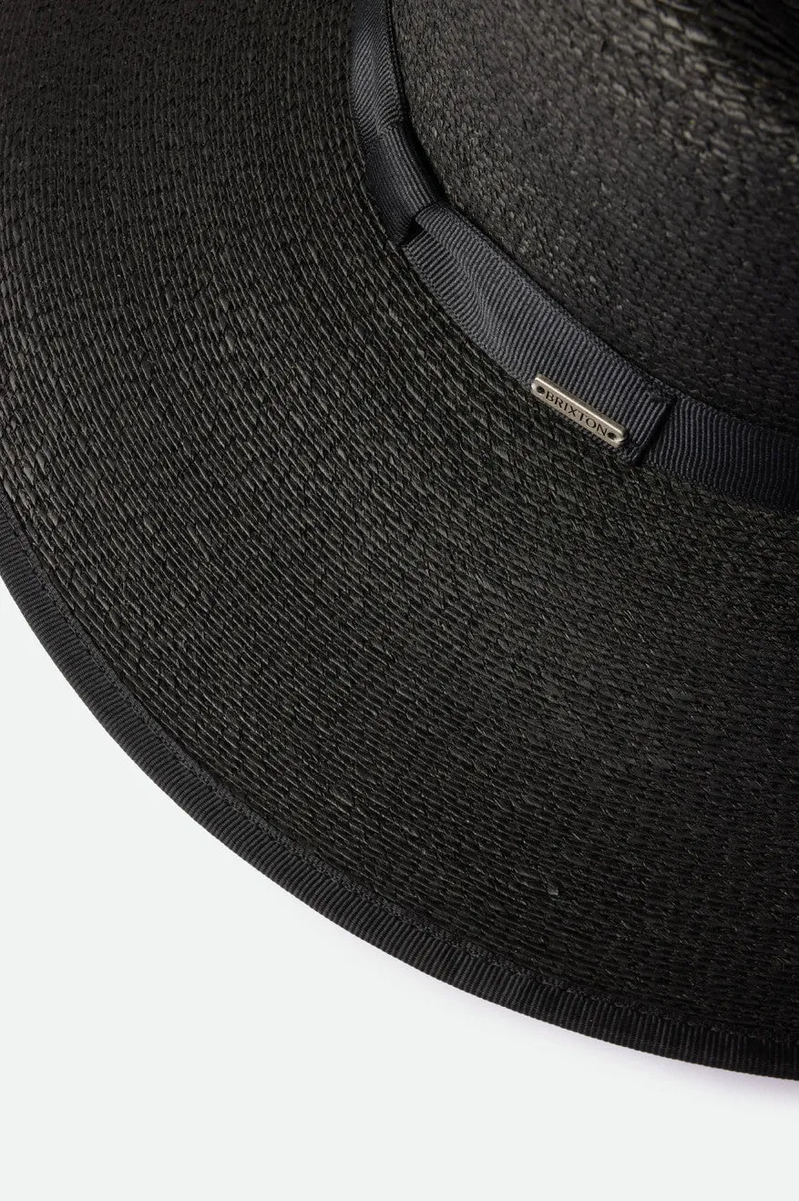 Jo Straw Rancher Hat - Black