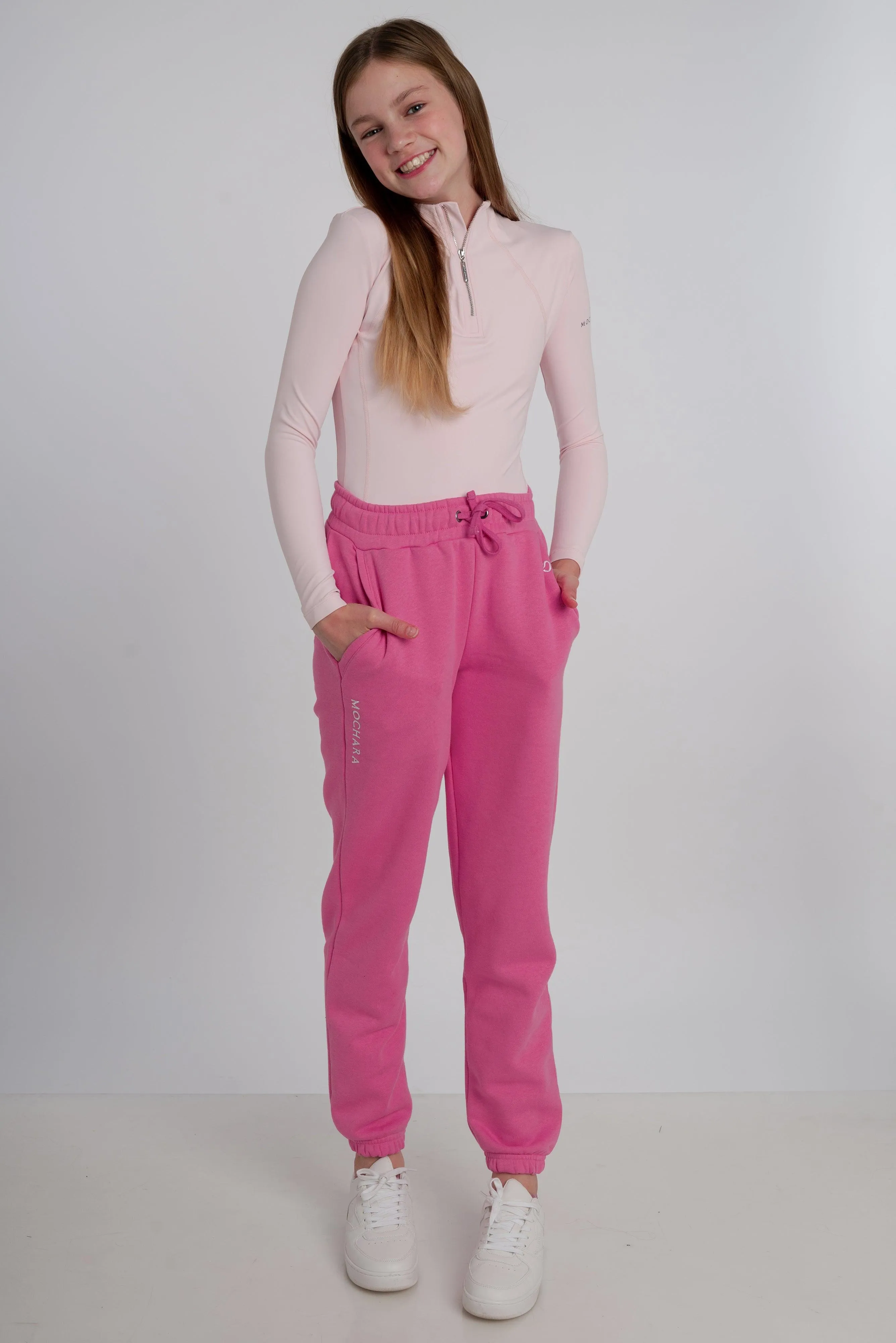 Joggers in Bubblegum Pink Mini