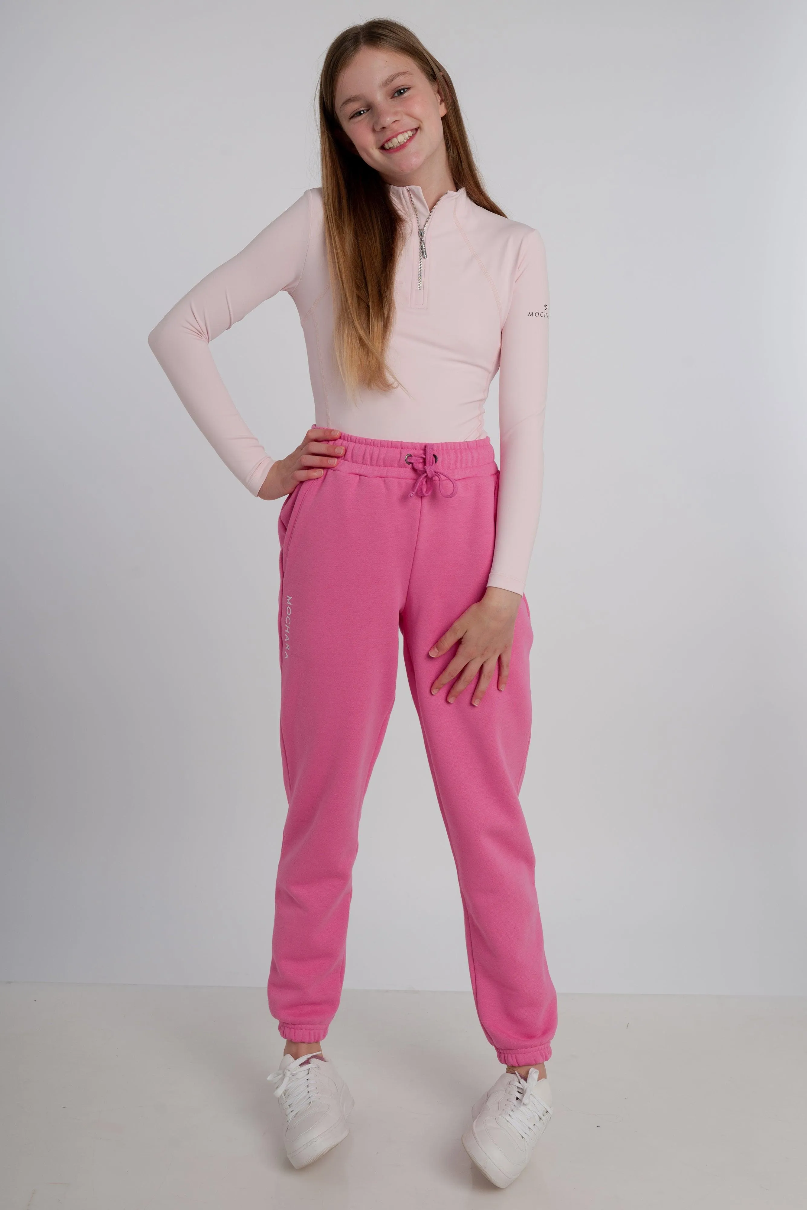 Joggers in Bubblegum Pink Mini