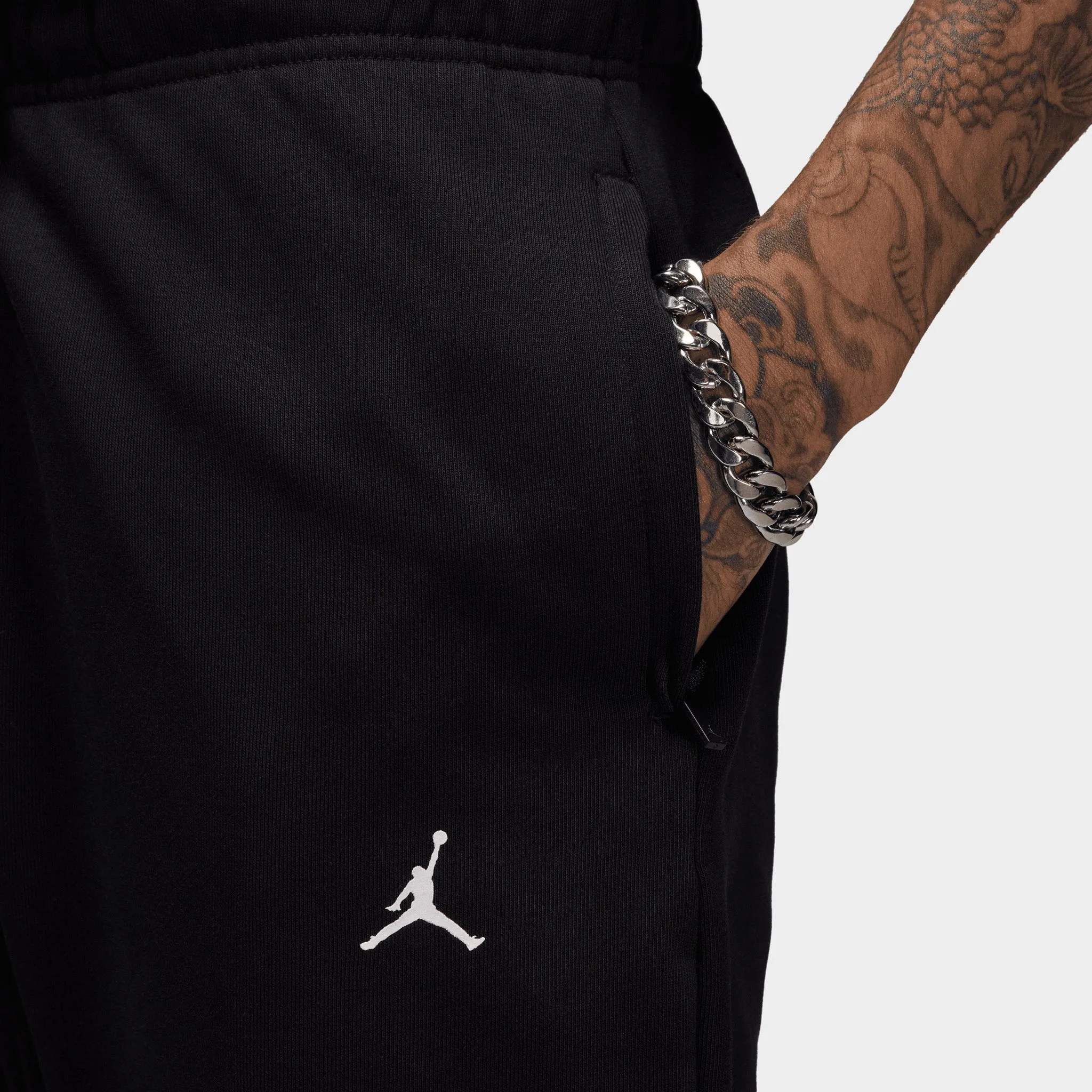 Jordan Dri-FIT Sport Crossover Fleece Joggers Black / White