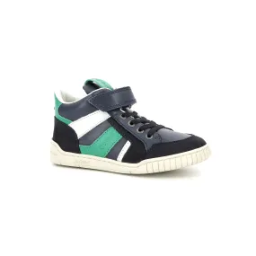 High Top Marine Green KICKERS WINCKY CDT Sneakers