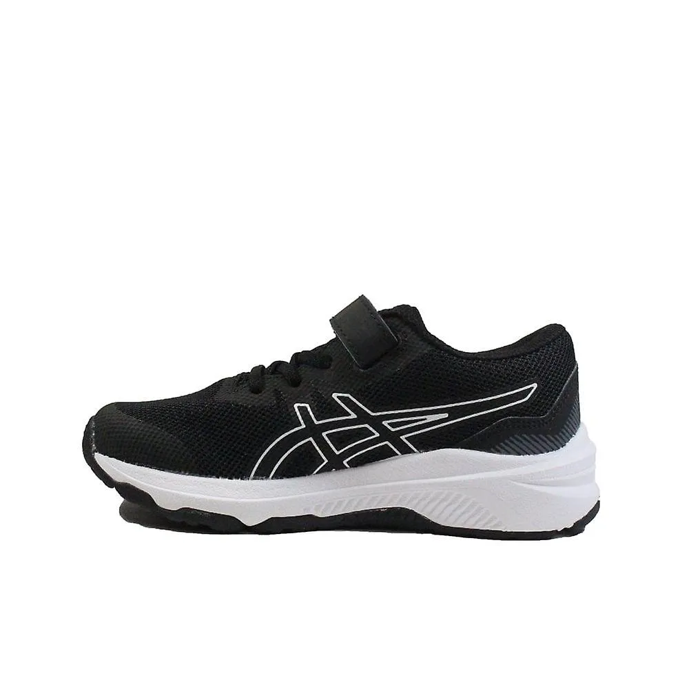 Kids Asics GT-1000 11 PS | Black/White | Childrens Running Trainers