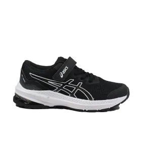 Kids Asics GT-1000 11 PS | Black/White | Childrens Running Trainers