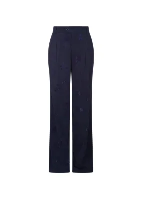 'KIND OF BLUE' BAGGY TROUSERS