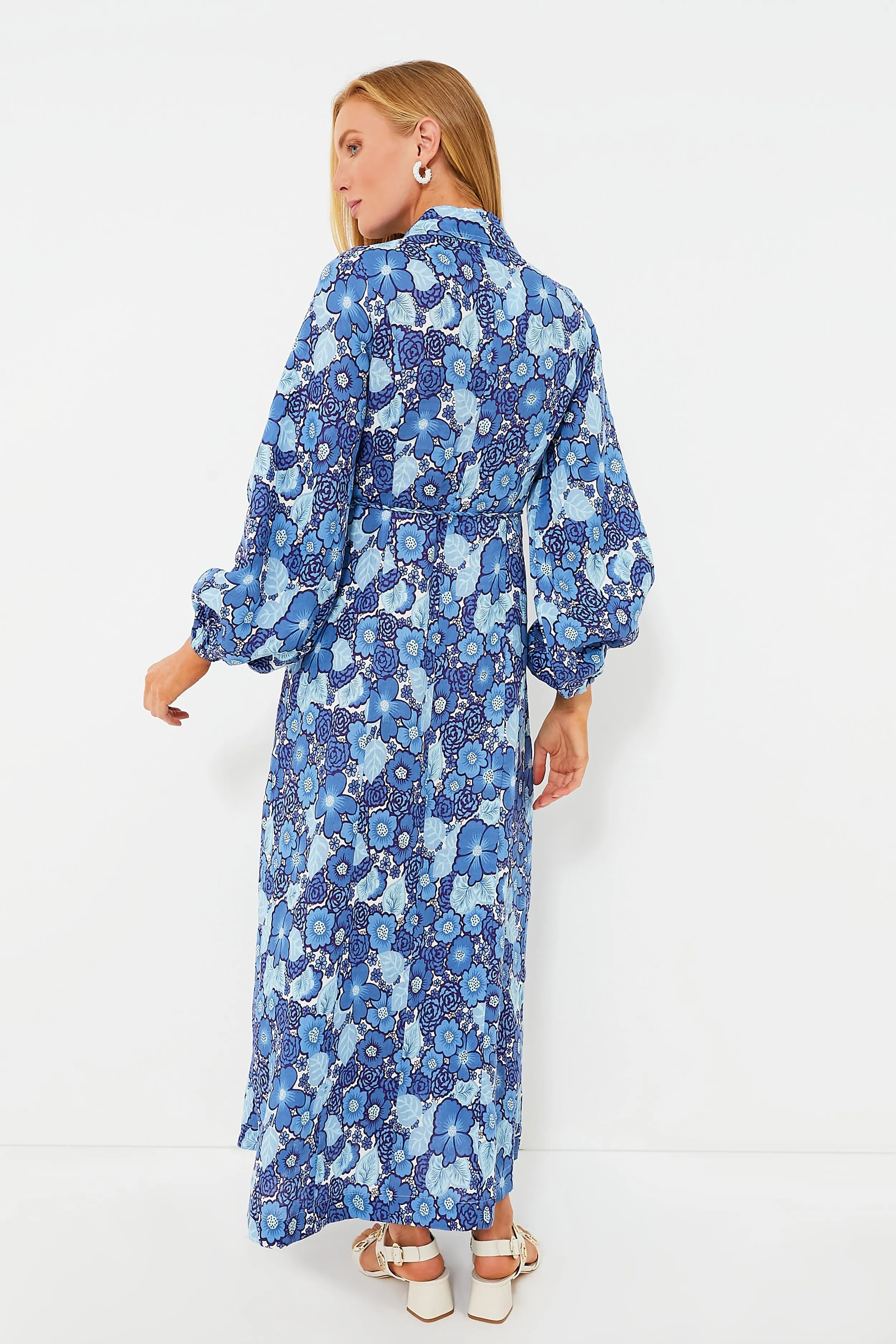 La Mira Floral Los Cinco Maxi Dress