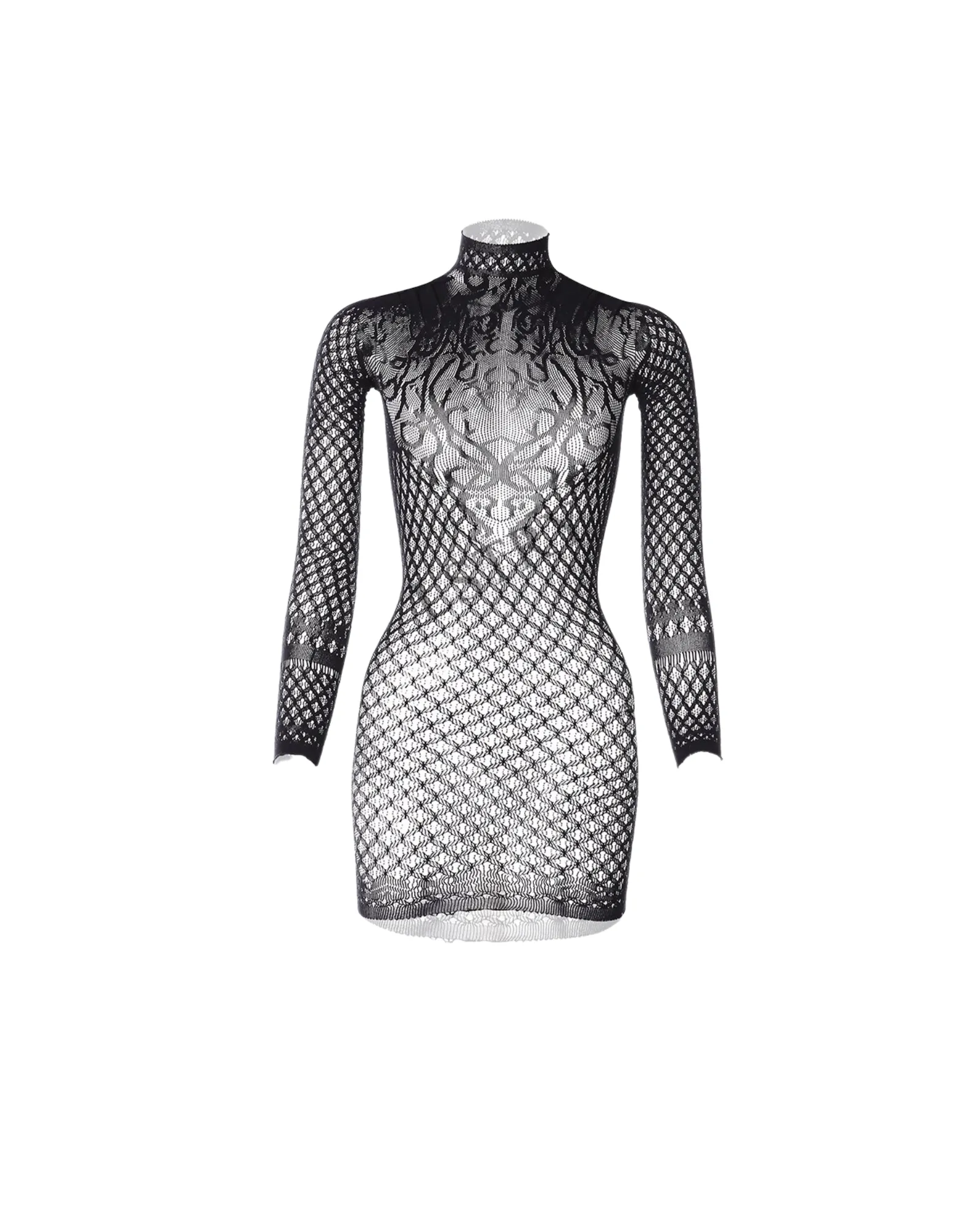 Lace Fishnet Body Stocking Mini: Search Result