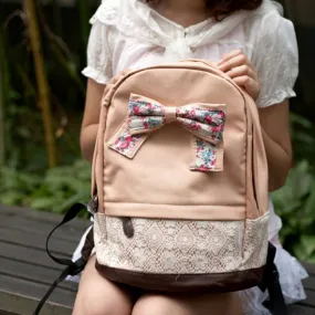 Lace Floral Bow Backpacks