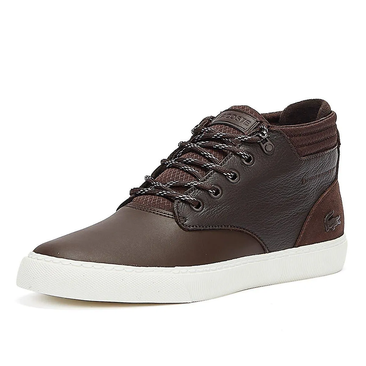 Lacoste Esparre Chukka 320 1 Men's Dark Brown White Trainers