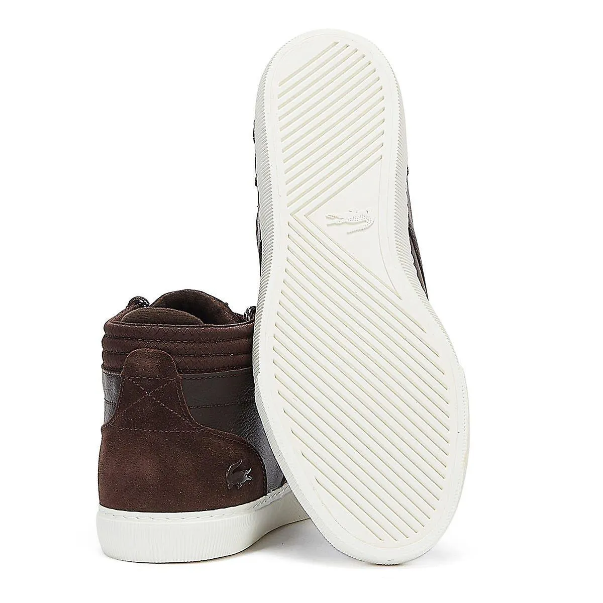 Lacoste Esparre Chukka 320 1 Men's Dark Brown White Trainers