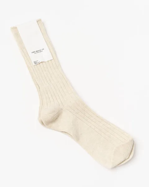 Lady White Co. Natural LWCS Sock