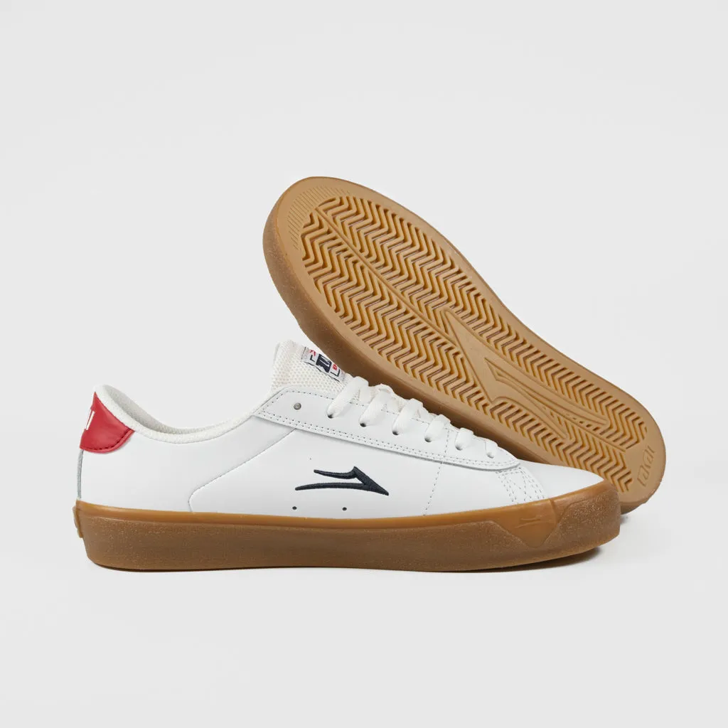 Lakai - Newport Shoes - White / Gum