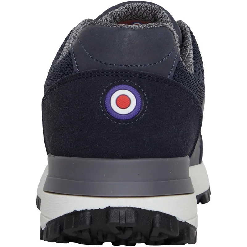 Lambretta Mens Echo Trainers Navy