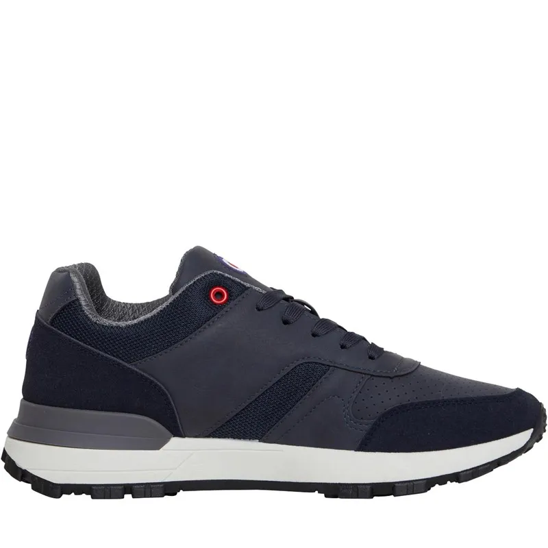 Lambretta Mens Echo Trainers Navy