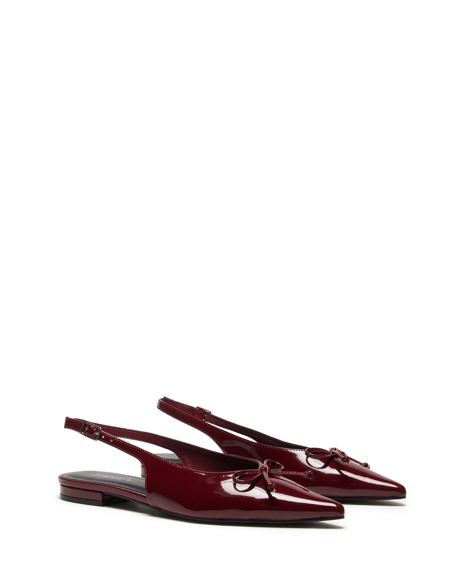 Lavin Slingback Ballet Flat Cherry Patent