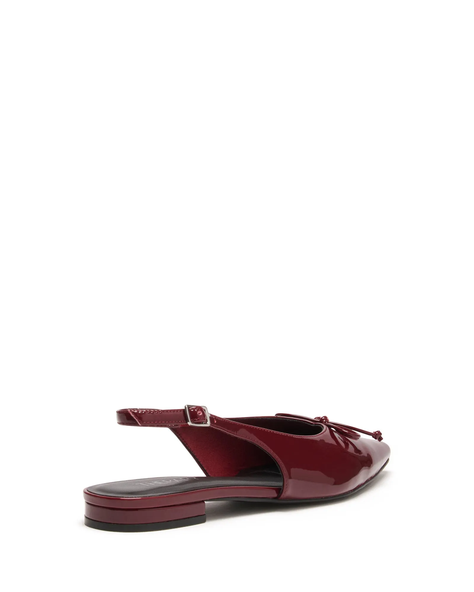 Lavin Slingback Ballet Flat Cherry Patent