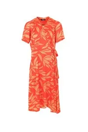 Dress with Leaf Print from Peruzzi