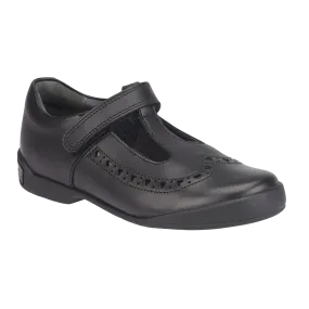 Leapfrog School Shoes for Girls in Black