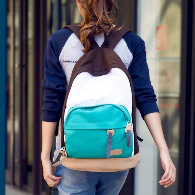 Leisure Canvas Backpacks in Multiple Colors