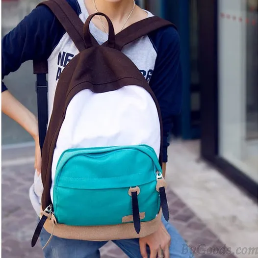 Leisure Canvas Backpacks in Multiple Colors