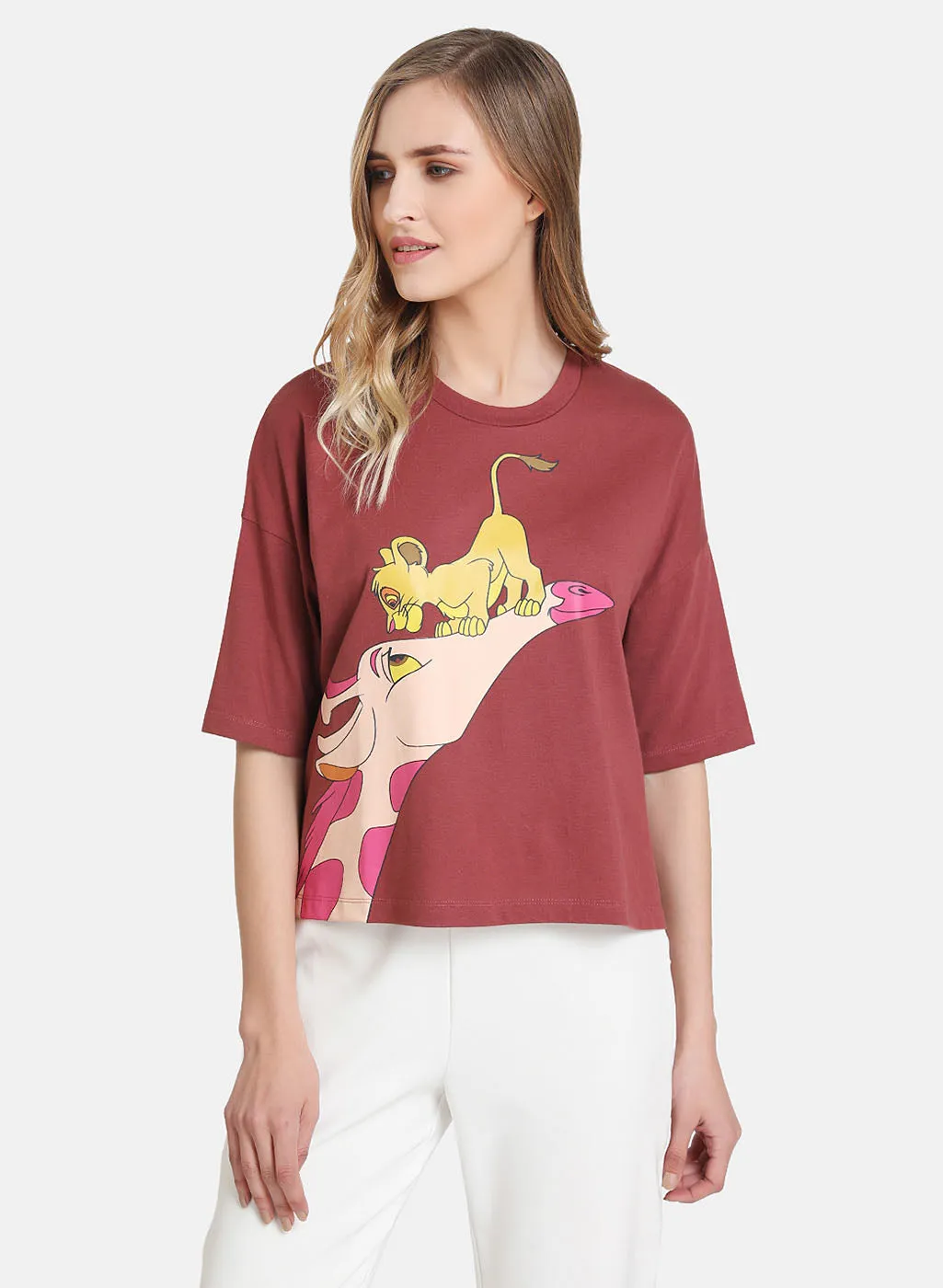 Lion King Tee Disney Printed Shirt