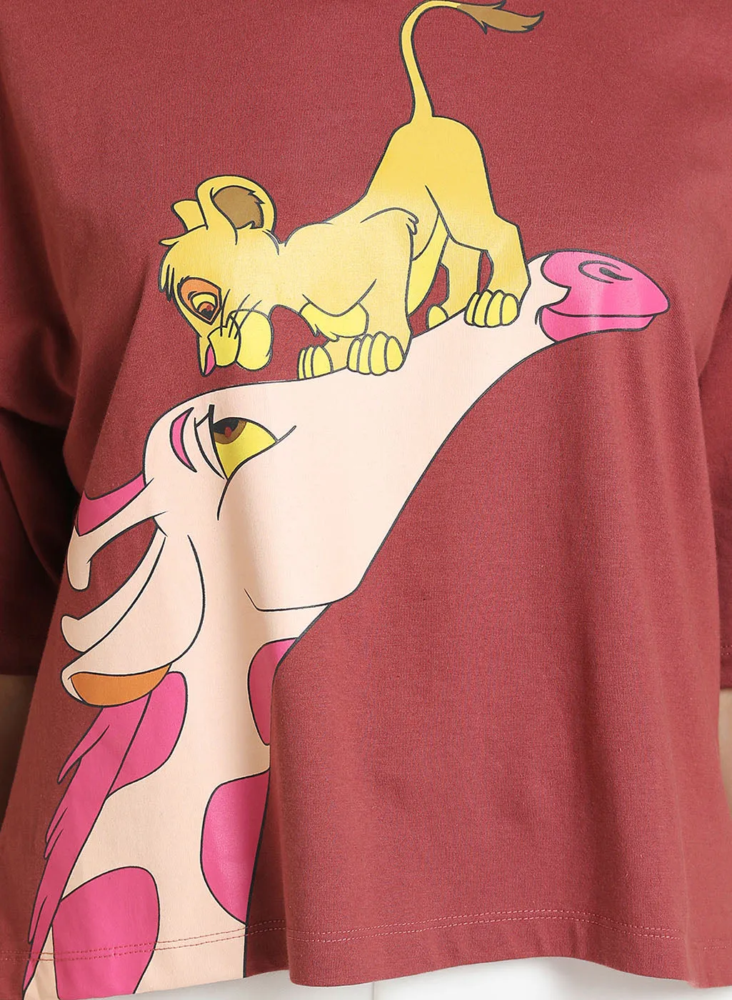 Lion King Tee Disney Printed Shirt