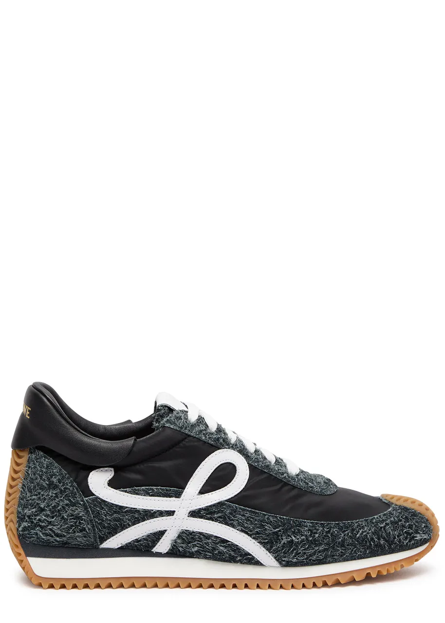 LOEWE Flow panelled nylon sneakers  -                         -                     -                